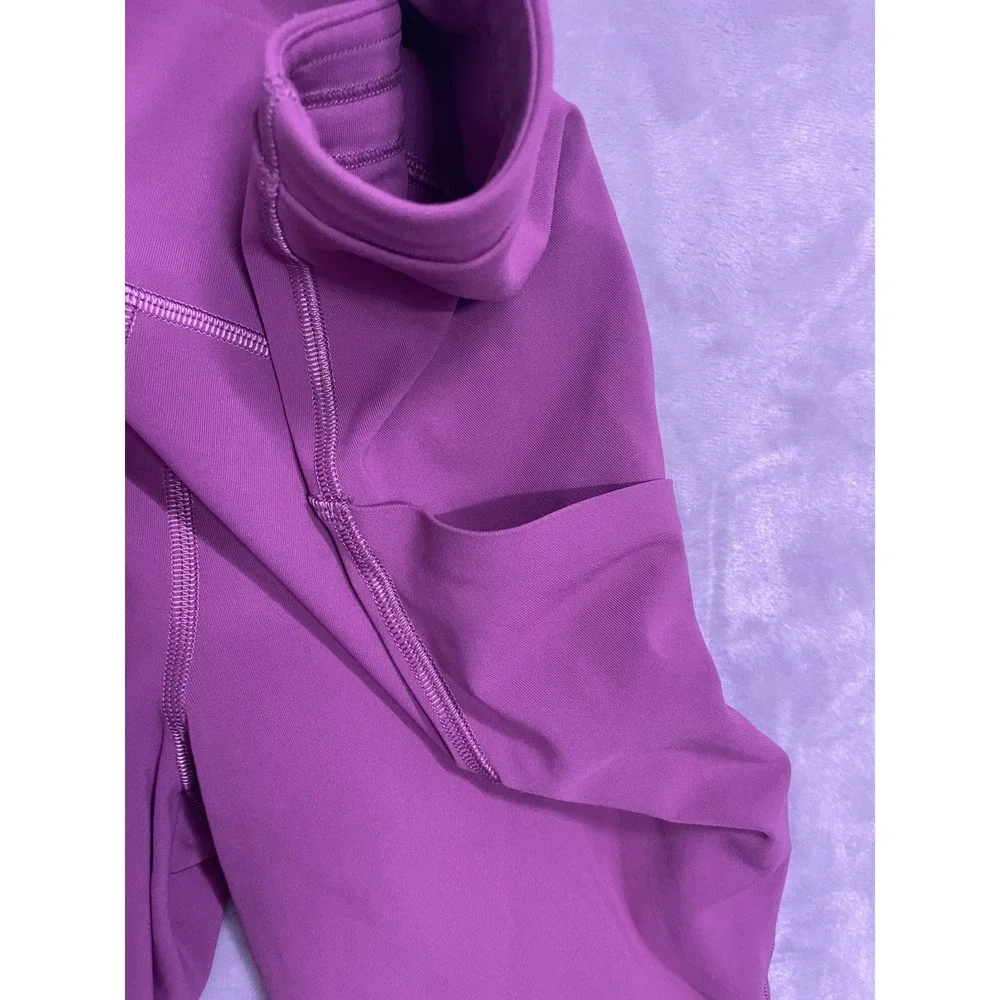 Lululemon Purple Speed Up High Rise Tight 28 Reflective Running Leggings Mens 6